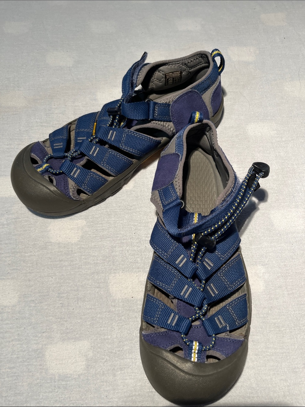 Keen Blue Newport H2 Closed Toe and Heel Water Sandals - Size US Youth 6, EU 38
